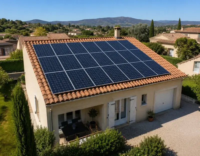 Prime à l'autoconsommation panneaux solaires Rochegude — aide financière de l'État